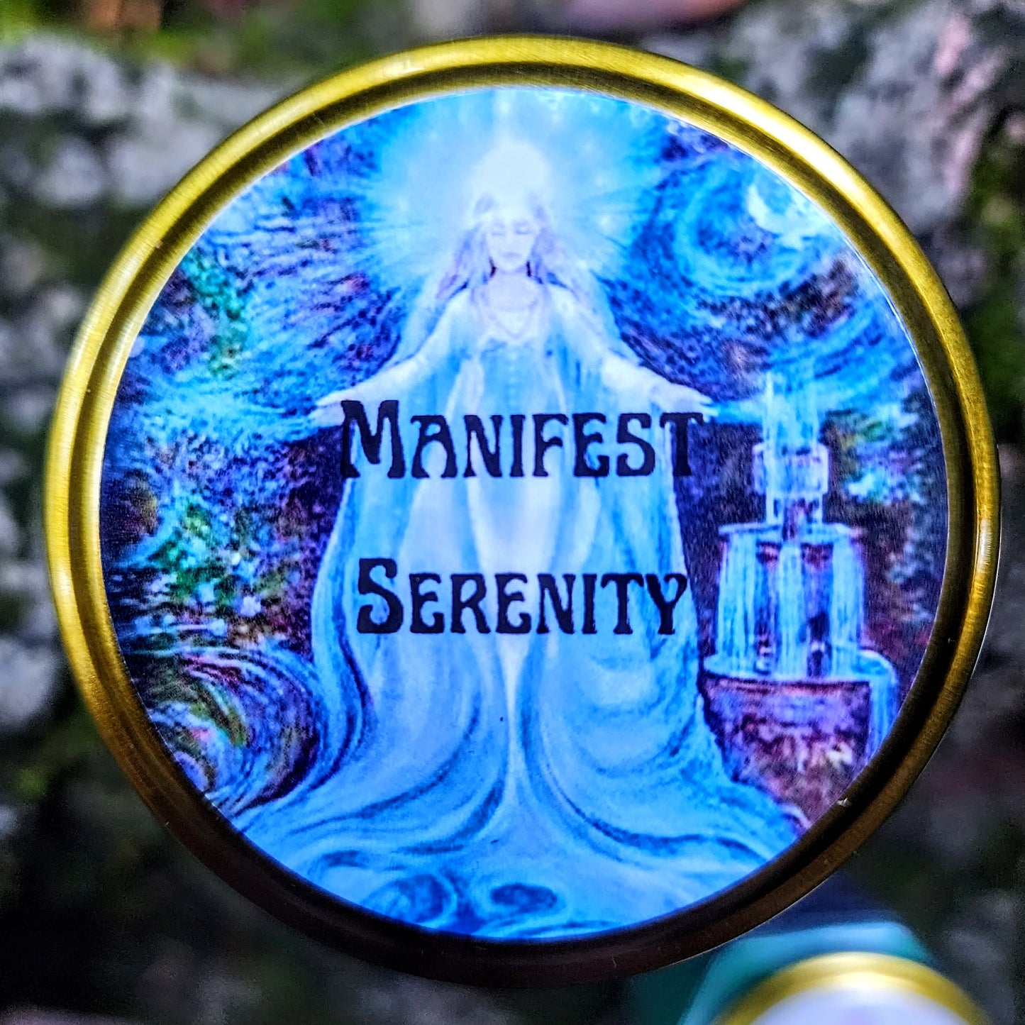 Manifest Serenity Intention Candle