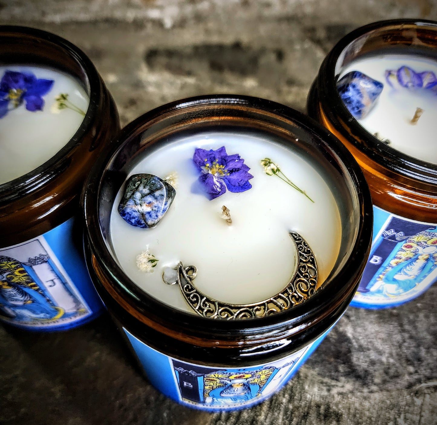 The High Priestess Tarot Candle