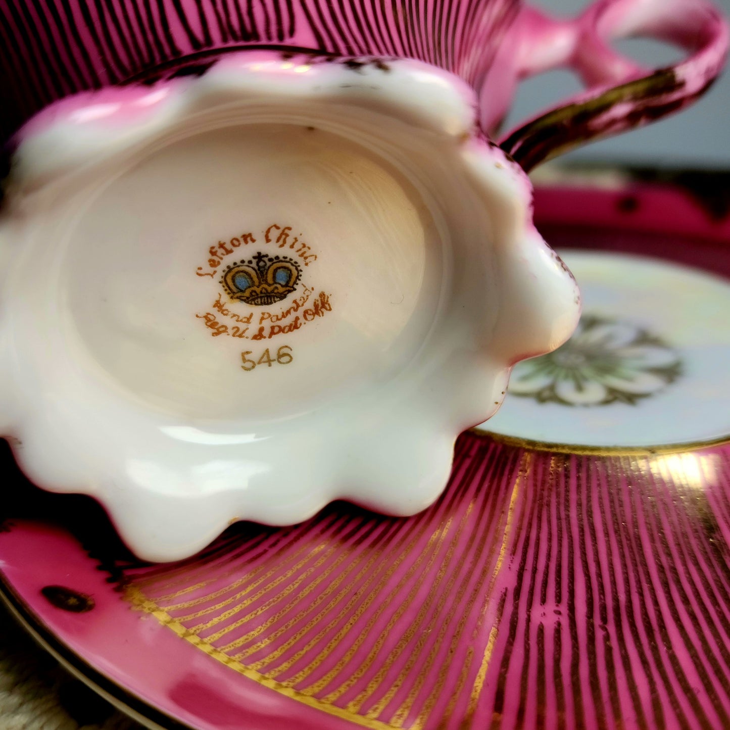 Bat Skull Teacup Candle