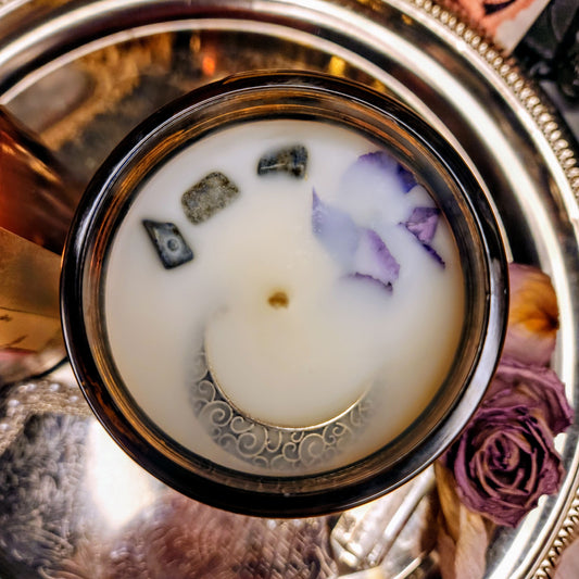 The High Priestess Tarot Candle