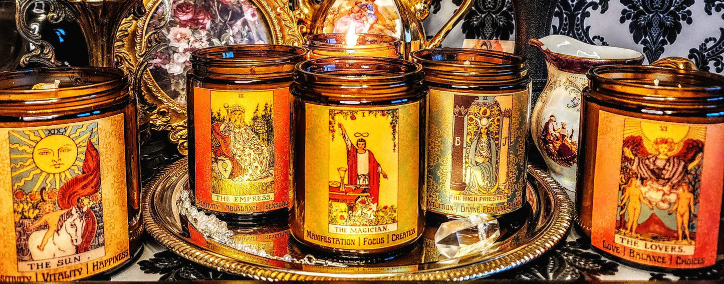 The Magician Tarot Candle