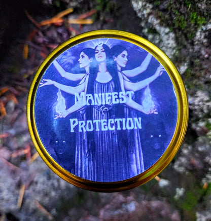 Manifest Protection Intention Candle