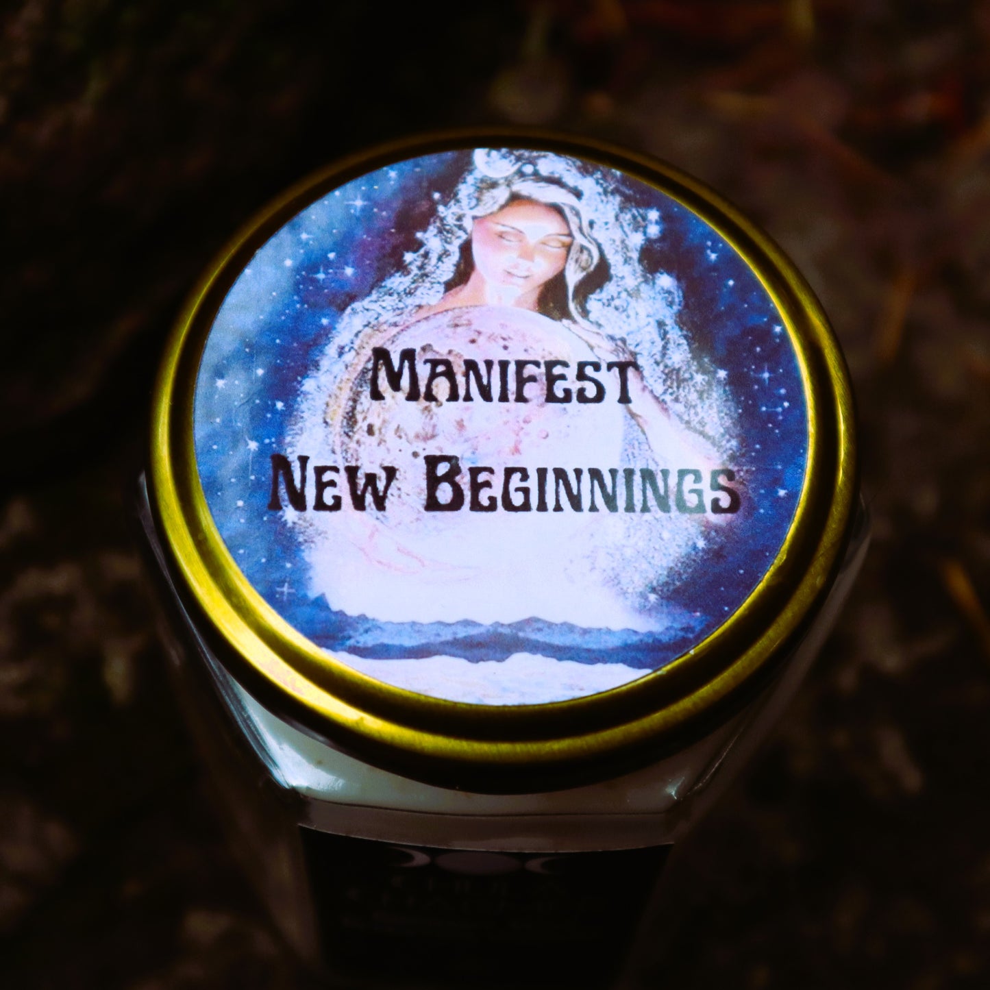 Manifest New Beginnings Intention Candle
