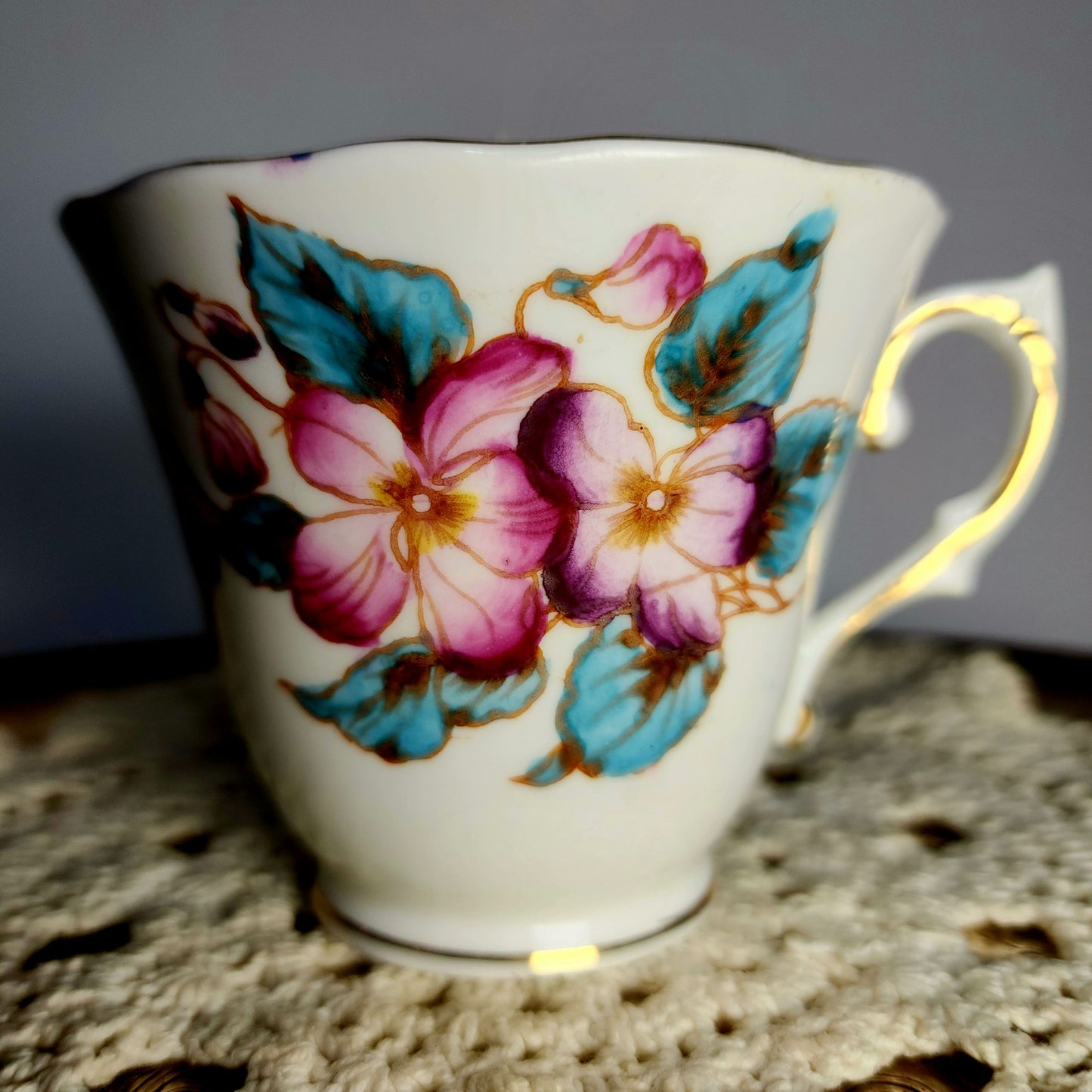 Love Birds Teacup Candle