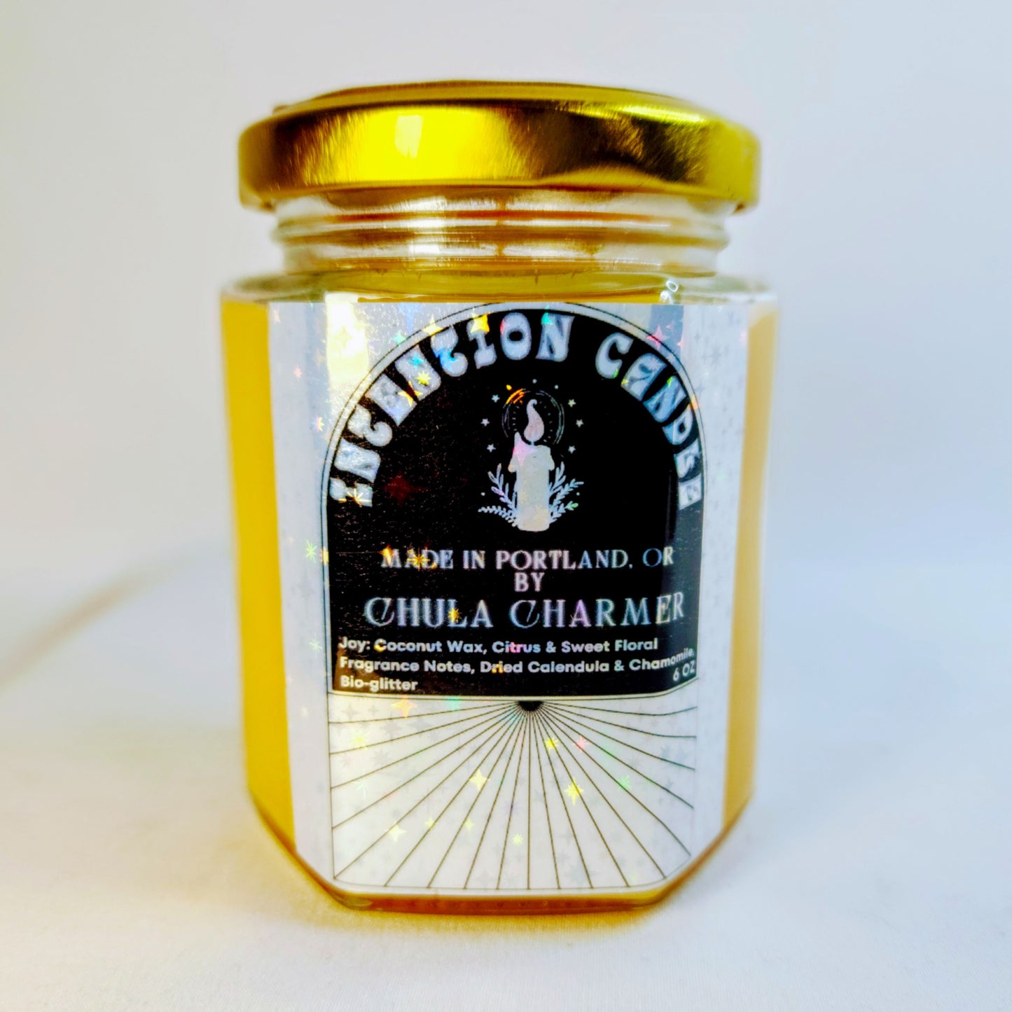 Manifest Joy Intention Candle