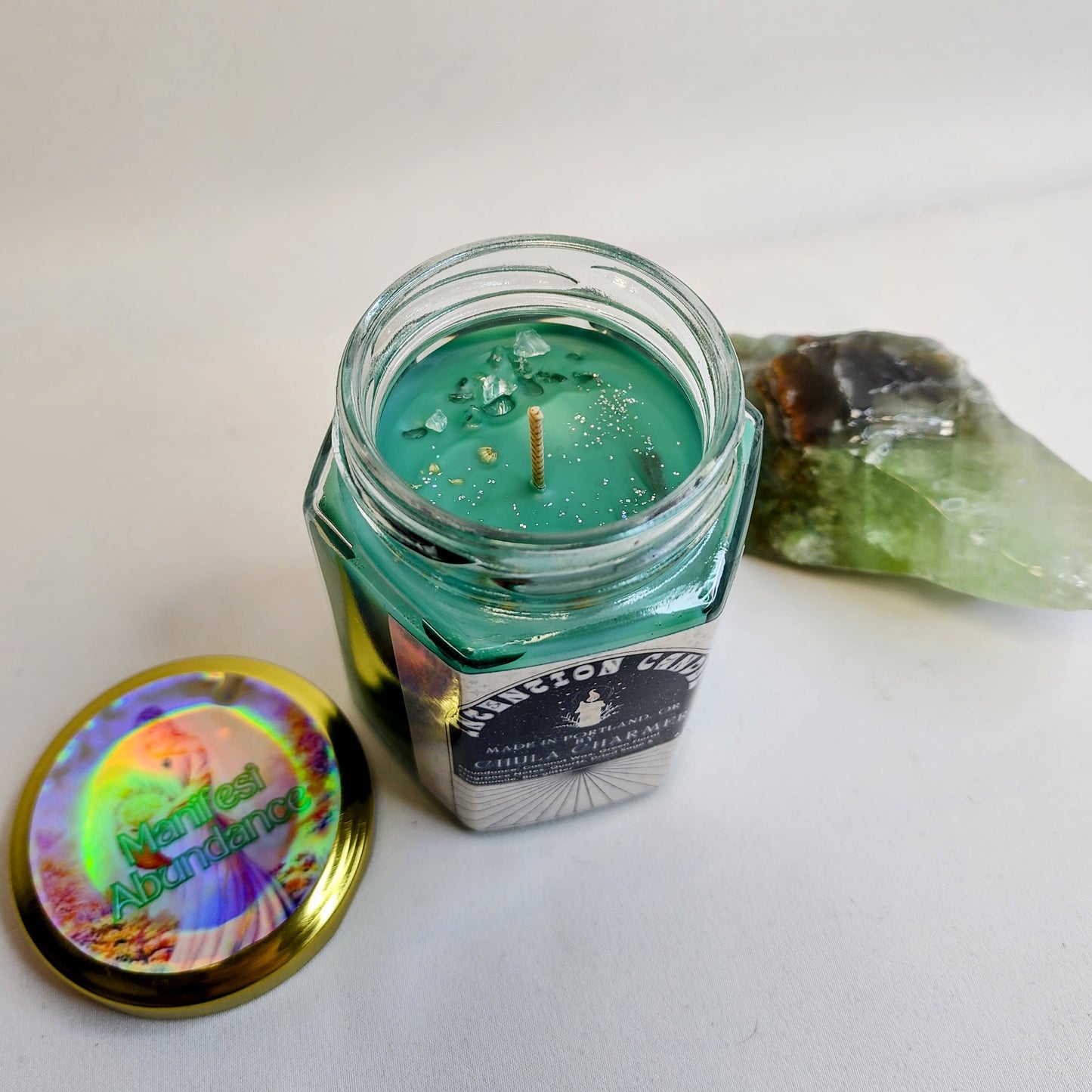 Manifest Abundance Intention Candle