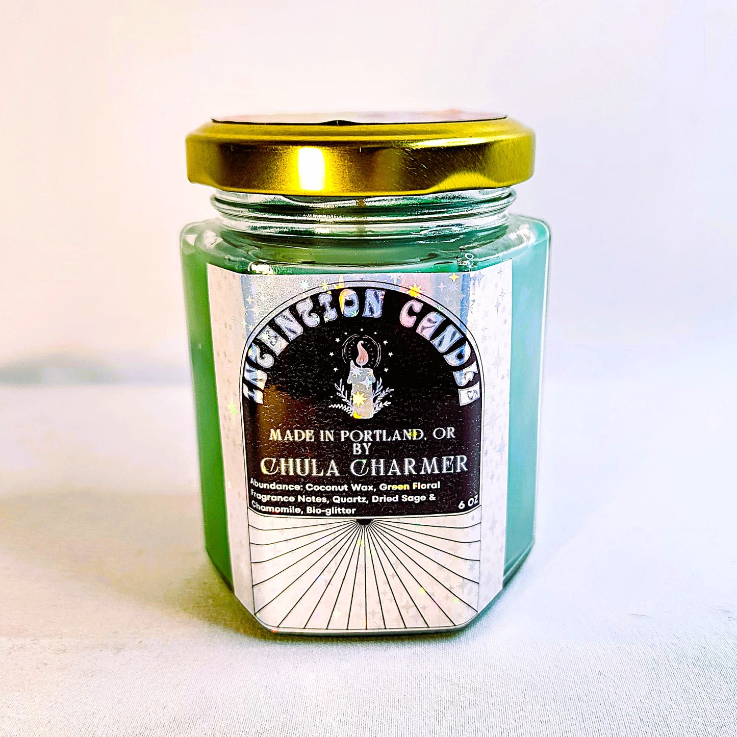 Manifest Abundance Intention Candle