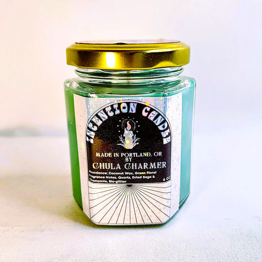 Manifest Abundance Intention Candle