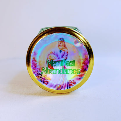 Manifest Abundance Intention Candle