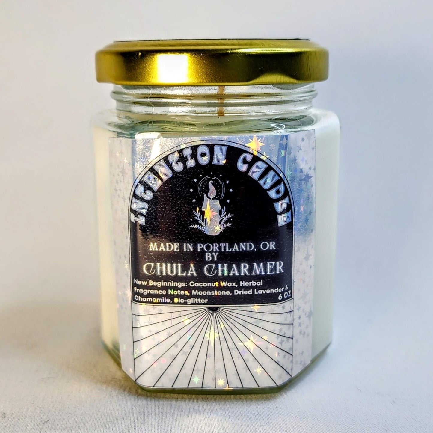 Manifest New Beginnings Intention Candle