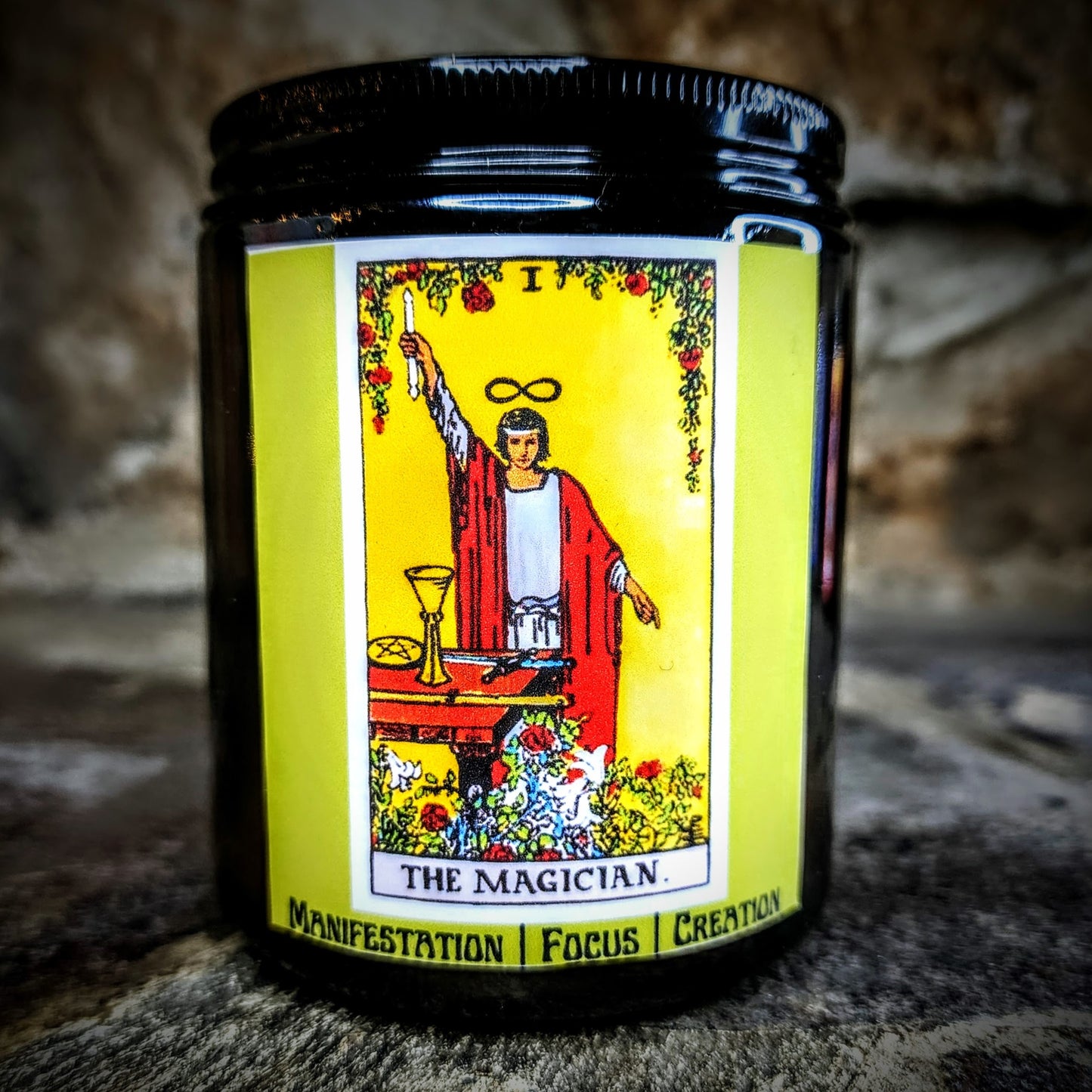 The Magician Tarot Candle