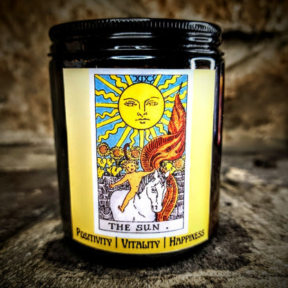 The Sun Tarot Candle